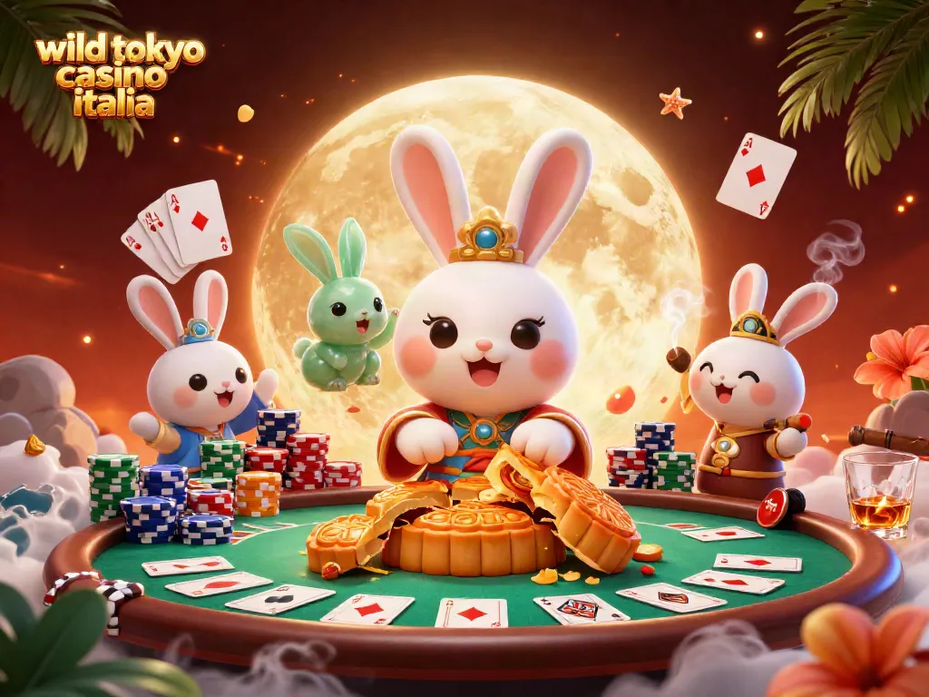 Play exciting games at wild tokyo casino italia with an energetic moon rabbit scene.